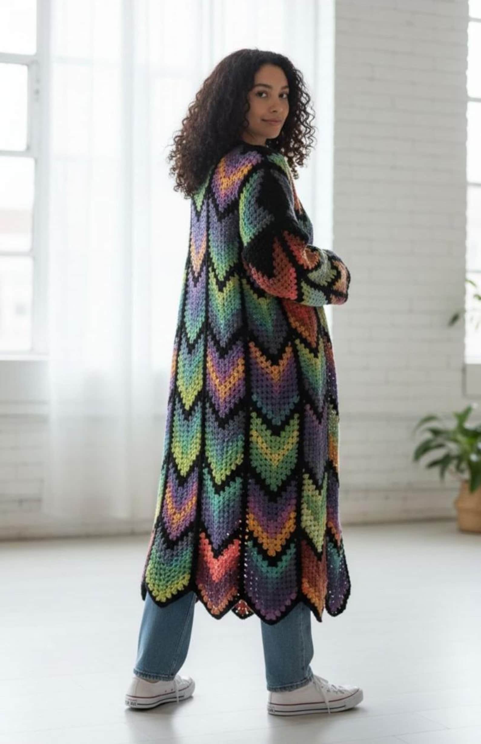 Long diamond coat